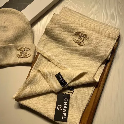 Cheap Chanel Hat and Scarf Set #1365917 Replica Wholesale [$52.00 USD] [ITEM#1365917] on Replica Chanel Hat and Scarf and Glove Set