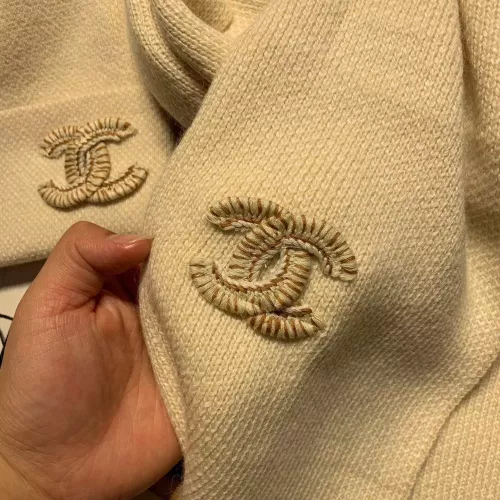 Cheap Chanel Hat and Scarf Set #1365917 Replica Wholesale [$52.00 USD] [ITEM#1365917] on Replica Chanel Hat and Scarf and Glove Set