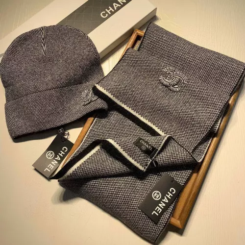 Cheap Chanel Hat and Scarf Set #1365919 Replica Wholesale [$52.00 USD] [ITEM#1365919] on Replica Chanel Hat and Scarf and Glove Set