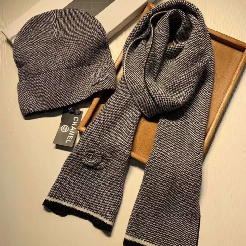 Cheap Chanel Hat and Scarf Set #1365919 Replica Wholesale [$52.00 USD] [ITEM#1365919] on Replica Chanel Hat and Scarf and Glove Set