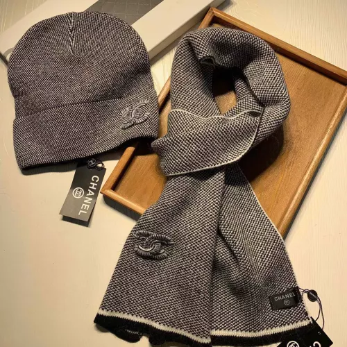 Cheap Chanel Hat and Scarf Set #1365919 Replica Wholesale [$52.00 USD] [ITEM#1365919] on Replica Chanel Hat and Scarf and Glove Set
