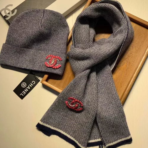 Cheap Chanel Hat and Scarf Set #1365920 Replica Wholesale [$52.00 USD] [ITEM#1365920] on Replica Chanel Hat and Scarf and Glove Set