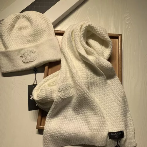 Cheap Chanel Hat and Scarf Set #1365932 Replica Wholesale [$52.00 USD] [ITEM#1365932] on Replica Chanel Hat and Scarf and Glove Set