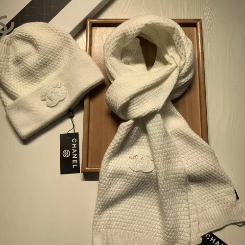 Cheap Chanel Hat and Scarf Set #1365932 Replica Wholesale [$52.00 USD] [ITEM#1365932] on Replica Chanel Hat and Scarf and Glove Set