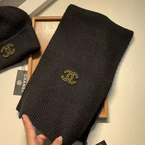Cheap Chanel Hat and Scarf Set #1365933 Replica Wholesale [$52.00 USD] [ITEM#1365933] on Replica Chanel Hat and Scarf and Glove Set