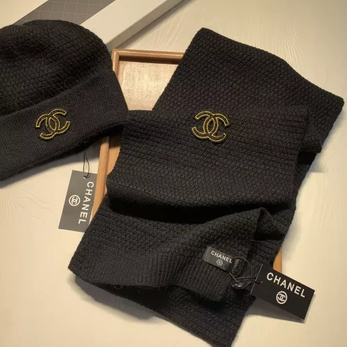Cheap Chanel Hat and Scarf Set #1365933 Replica Wholesale [$52.00 USD] [ITEM#1365933] on Replica Chanel Hat and Scarf and Glove Set