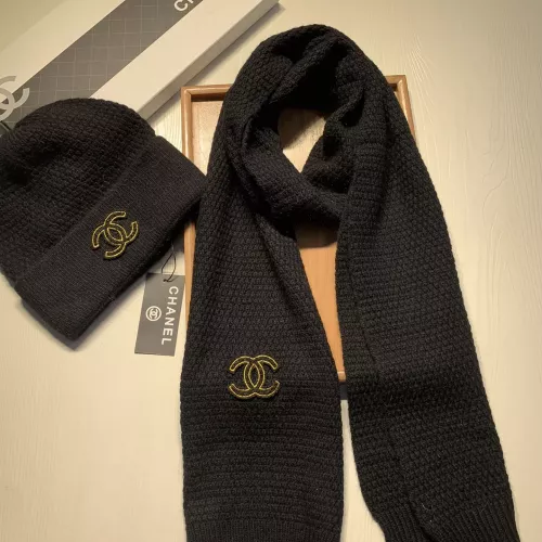 Cheap Chanel Hat and Scarf Set #1365933 Replica Wholesale [$52.00 USD] [ITEM#1365933] on Replica Chanel Hat and Scarf and Glove Set