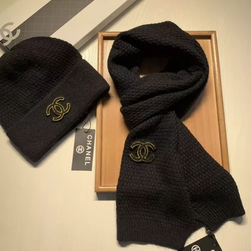 Cheap Chanel Hat and Scarf Set #1365933 Replica Wholesale [$52.00 USD] [ITEM#1365933] on Replica Chanel Hat and Scarf and Glove Set