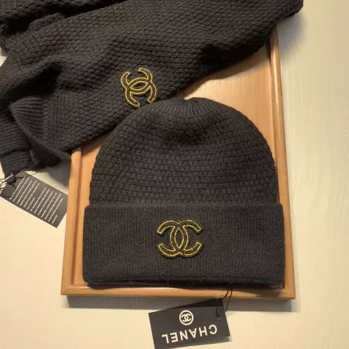Cheap Chanel Hat and Scarf Set #1365933 Replica Wholesale [$52.00 USD] [ITEM#1365933] on Replica Chanel Hat and Scarf and Glove Set