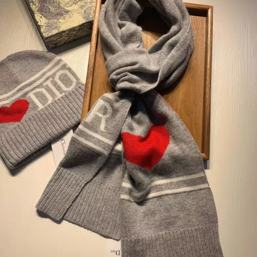 Cheap Christian Dior Hat and Scarf Set #1365934 Replica Wholesale [$52.00 USD] [ITEM#1365934] on Replica Christian Dior Hat and Scarf and Glove Set