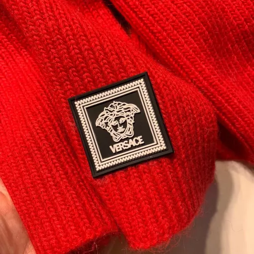 Cheap Versace Hat and Scarf Set #1365937 Replica Wholesale [$52.00 USD] [ITEM#1365937] on Replica Versace Hat and Scarf and Glove Set