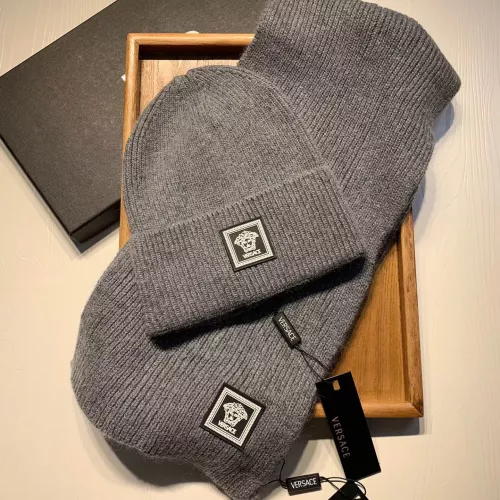Cheap Versace Hat and Scarf Set #1365938 Replica Wholesale [$52.00 USD] [ITEM#1365938] on Replica Versace Hat and Scarf and Glove Set