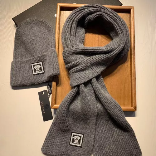 Cheap Versace Hat and Scarf Set #1365938 Replica Wholesale [$52.00 USD] [ITEM#1365938] on Replica Versace Hat and Scarf and Glove Set