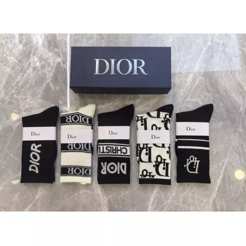 Cheap Christian Dior Socks For Women #1366083 Replica Wholesale [$29.00 USD] [ITEM#1366083] on Replica Christian Dior Socks