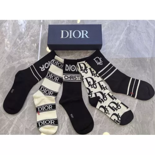 Cheap Christian Dior Socks For Women #1366083 Replica Wholesale [$29.00 USD] [ITEM#1366083] on Replica Christian Dior Socks