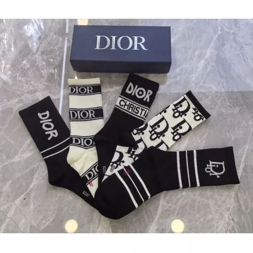 Cheap Christian Dior Socks For Women #1366083 Replica Wholesale [$29.00 USD] [ITEM#1366083] on Replica Christian Dior Socks
