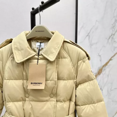 Cheap Burberry Down Feather Coat Long Sleeved For Women #1366311 Replica Wholesale [$235.00 USD] [ITEM#1366311] on Replica Burberry Down Feather Coat