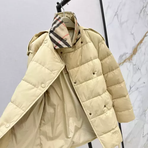 Cheap Burberry Down Feather Coat Long Sleeved For Women #1366311 Replica Wholesale [$235.00 USD] [ITEM#1366311] on Replica Burberry Down Feather Coat