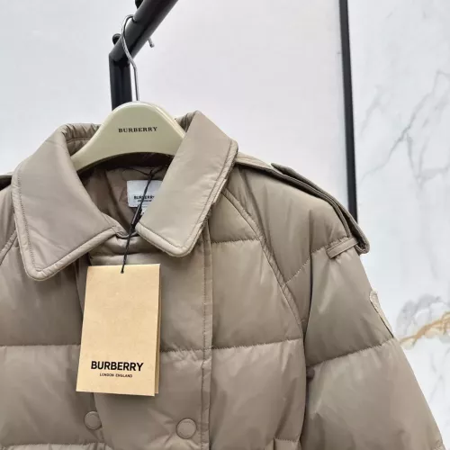 Cheap Burberry Down Feather Coat Long Sleeved For Women #1366313 Replica Wholesale [$235.00 USD] [ITEM#1366313] on Replica Burberry Down Feather Coat