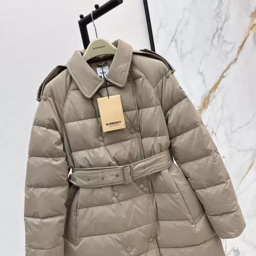 Cheap Burberry Down Feather Coat Long Sleeved For Women #1366316 Replica Wholesale [$245.00 USD] [ITEM#1366316] on Replica Burberry Down Feather Coat
