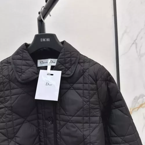 Cheap Christian Dior Down Feather Coat Long Sleeved For Women #1366317 Replica Wholesale [$145.00 USD] [ITEM#1366317] on Replica Christian Dior Down Feather Coat