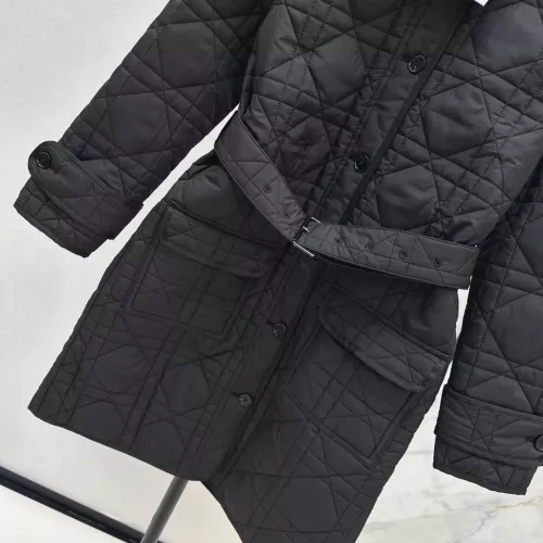 Cheap Christian Dior Down Feather Coat Long Sleeved For Women #1366317 Replica Wholesale [$145.00 USD] [ITEM#1366317] on Replica Christian Dior Down Feather Coat