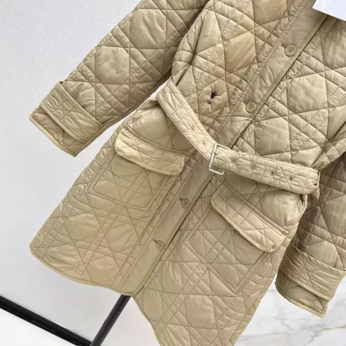Cheap Christian Dior Down Feather Coat Long Sleeved For Women #1366318 Replica Wholesale [$145.00 USD] [ITEM#1366318] on Replica Christian Dior Down Feather Coat