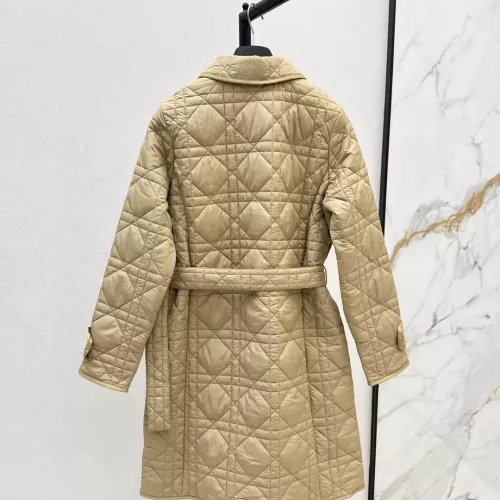 Cheap Christian Dior Down Feather Coat Long Sleeved For Women #1366318 Replica Wholesale [$145.00 USD] [ITEM#1366318] on Replica Christian Dior Down Feather Coat