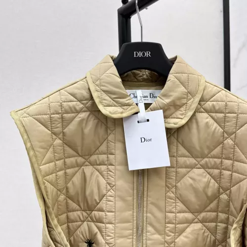 Cheap Christian Dior Down Feather Coat Sleeveless For Women #1366319 Replica Wholesale [$128.00 USD] [ITEM#1366319] on Replica Christian Dior Down Feather Coat