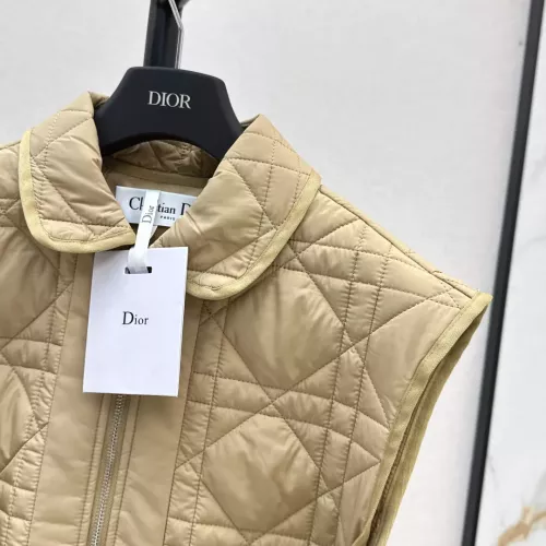 Cheap Christian Dior Down Feather Coat Sleeveless For Women #1366319 Replica Wholesale [$128.00 USD] [ITEM#1366319] on Replica Christian Dior Down Feather Coat