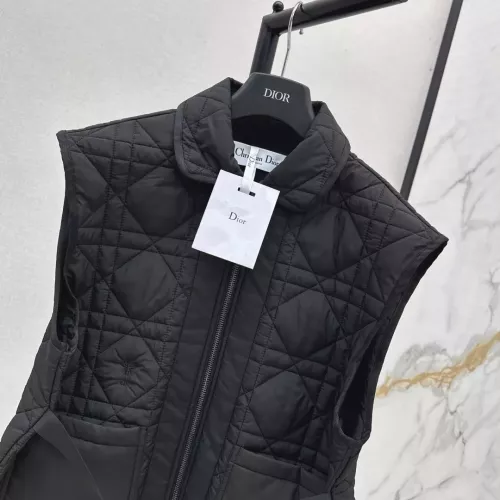 Cheap Christian Dior Down Feather Coat Sleeveless For Women #1366321 Replica Wholesale [$128.00 USD] [ITEM#1366321] on Replica Christian Dior Down Feather Coat