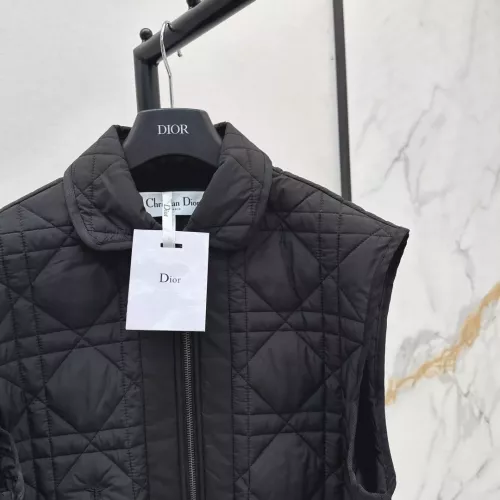 Cheap Christian Dior Down Feather Coat Sleeveless For Women #1366321 Replica Wholesale [$128.00 USD] [ITEM#1366321] on Replica Christian Dior Down Feather Coat