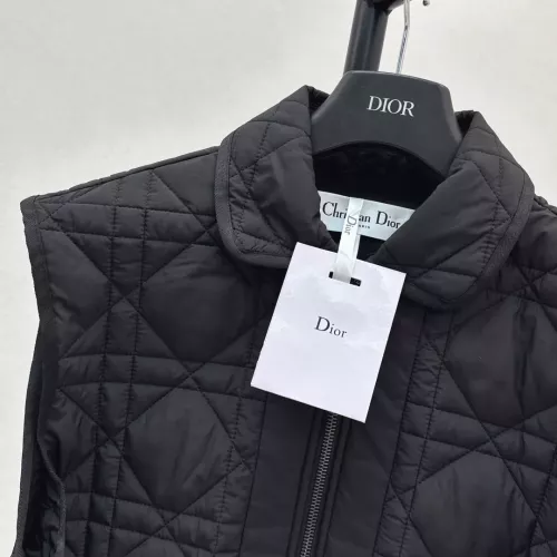 Cheap Christian Dior Down Feather Coat Sleeveless For Women #1366321 Replica Wholesale [$128.00 USD] [ITEM#1366321] on Replica Christian Dior Down Feather Coat