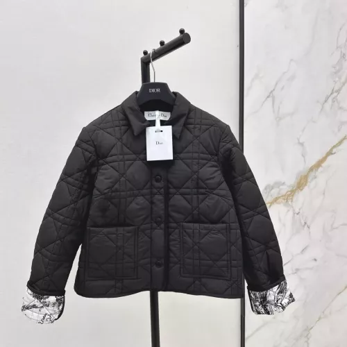 Christian Dior Down Feather Coat Long Sleeved For Women #1366323