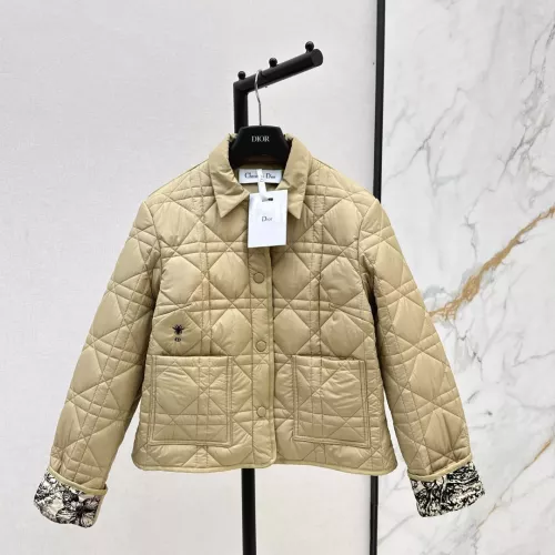 Christian Dior Down Feather Coat Long Sleeved For Women #1366324