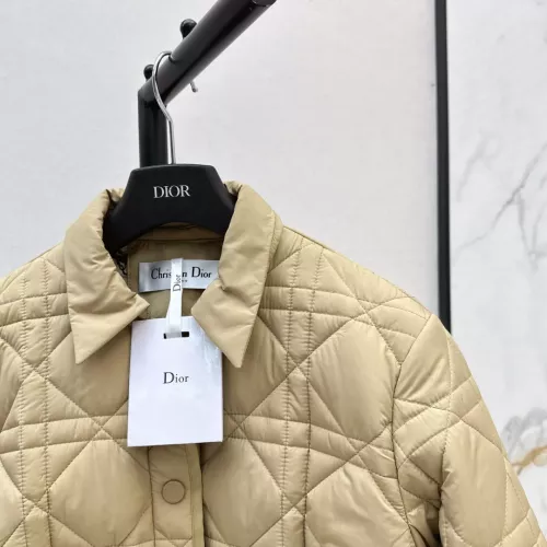 Cheap Christian Dior Down Feather Coat Long Sleeved For Women #1366324 Replica Wholesale [$135.00 USD] [ITEM#1366324] on Replica Christian Dior Down Feather Coat