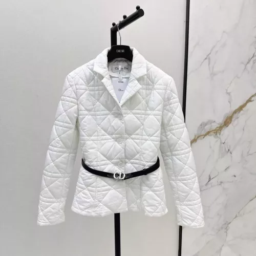 Christian Dior Down Feather Coat Long Sleeved For Women #1366325