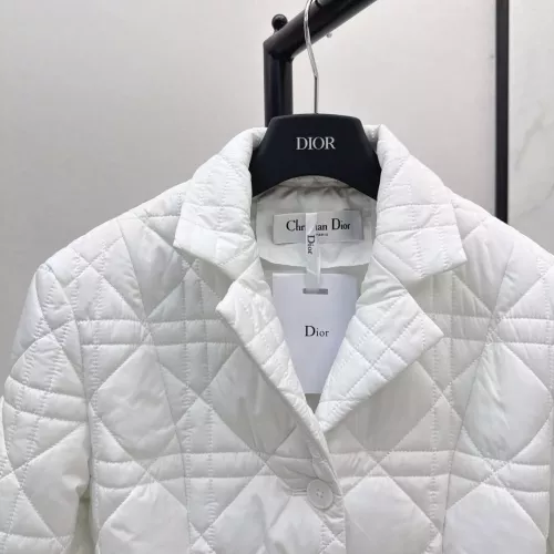 Cheap Christian Dior Down Feather Coat Long Sleeved For Women #1366325 Replica Wholesale [$135.00 USD] [ITEM#1366325] on Replica Christian Dior Down Feather Coat