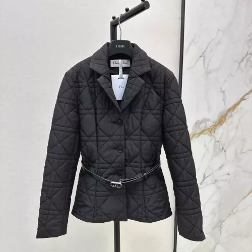 Christian Dior Down Feather Coat Long Sleeved For Women #1366326