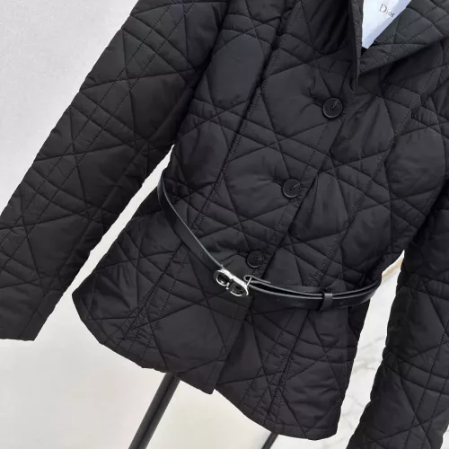 Cheap Christian Dior Down Feather Coat Long Sleeved For Women #1366326 Replica Wholesale [$135.00 USD] [ITEM#1366326] on Replica Christian Dior Down Feather Coat