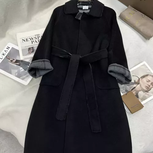 Cheap Burberry Coats Long Sleeved For Women #1366334 Replica Wholesale [$297.52 USD] [ITEM#1366334] on Replica Burberry Coats