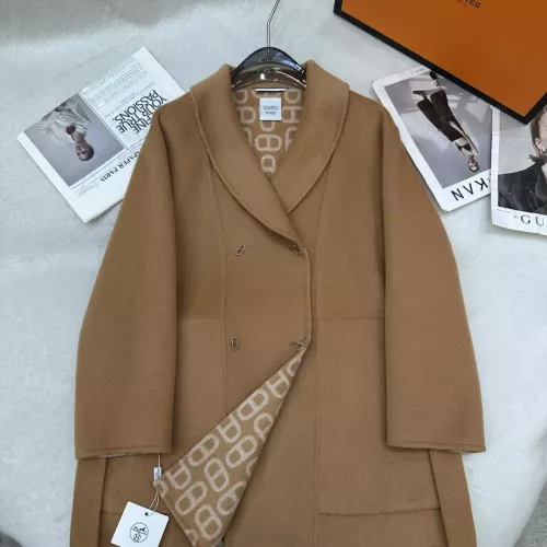 Hermes Coat Long Sleeved For Women #1366337