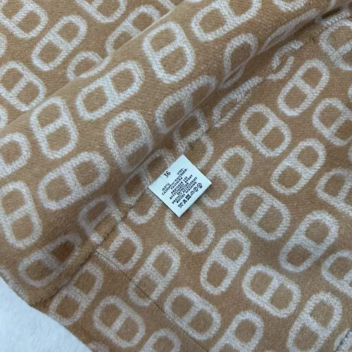 Cheap Hermes Coat Long Sleeved For Women #1366337 Replica Wholesale [$297.52 USD] [ITEM#1366337] on Replica Hermes Coat