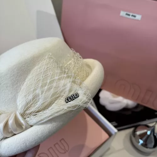 Cheap MIU MIU Caps #1366397 Replica Wholesale [$56.00 USD] [ITEM#1366397] on Replica MIU MIU Caps