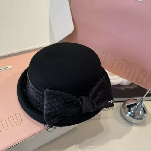 Cheap MIU MIU Caps #1366398 Replica Wholesale [$56.00 USD] [ITEM#1366398] on Replica MIU MIU Caps