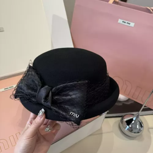 Cheap MIU MIU Caps #1366398 Replica Wholesale [$56.00 USD] [ITEM#1366398] on Replica MIU MIU Caps