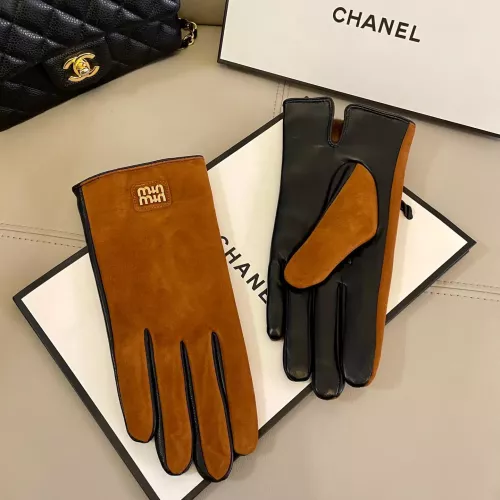 Cheap MIU MIU Gloves For Women #1366434 Replica Wholesale [$48.00 USD] [ITEM#1366434] on Replica MIU MIU Gloves
