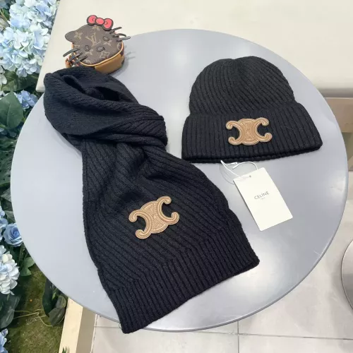 Cheap Celine Hat and Scarf Set #1366438 Replica Wholesale [$56.00 USD] [ITEM#1366438] on Replica Celine Hat and Scarf and Glove Set