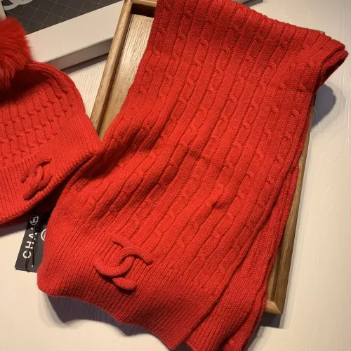 Cheap Chanel Hat and Scarf Set #1366534 Replica Wholesale [$68.00 USD] [ITEM#1366534] on Replica Chanel Hat and Scarf and Glove Set