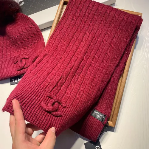 Cheap Chanel Hat and Scarf Set #1366535 Replica Wholesale [$68.00 USD] [ITEM#1366535] on Replica Chanel Hat and Scarf and Glove Set